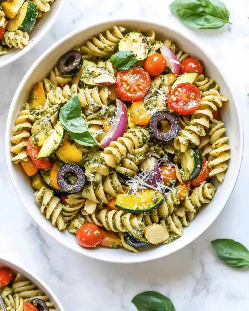 Creamy Avocado Pesto Pasta Salad: The Ultimate Summer Bowl