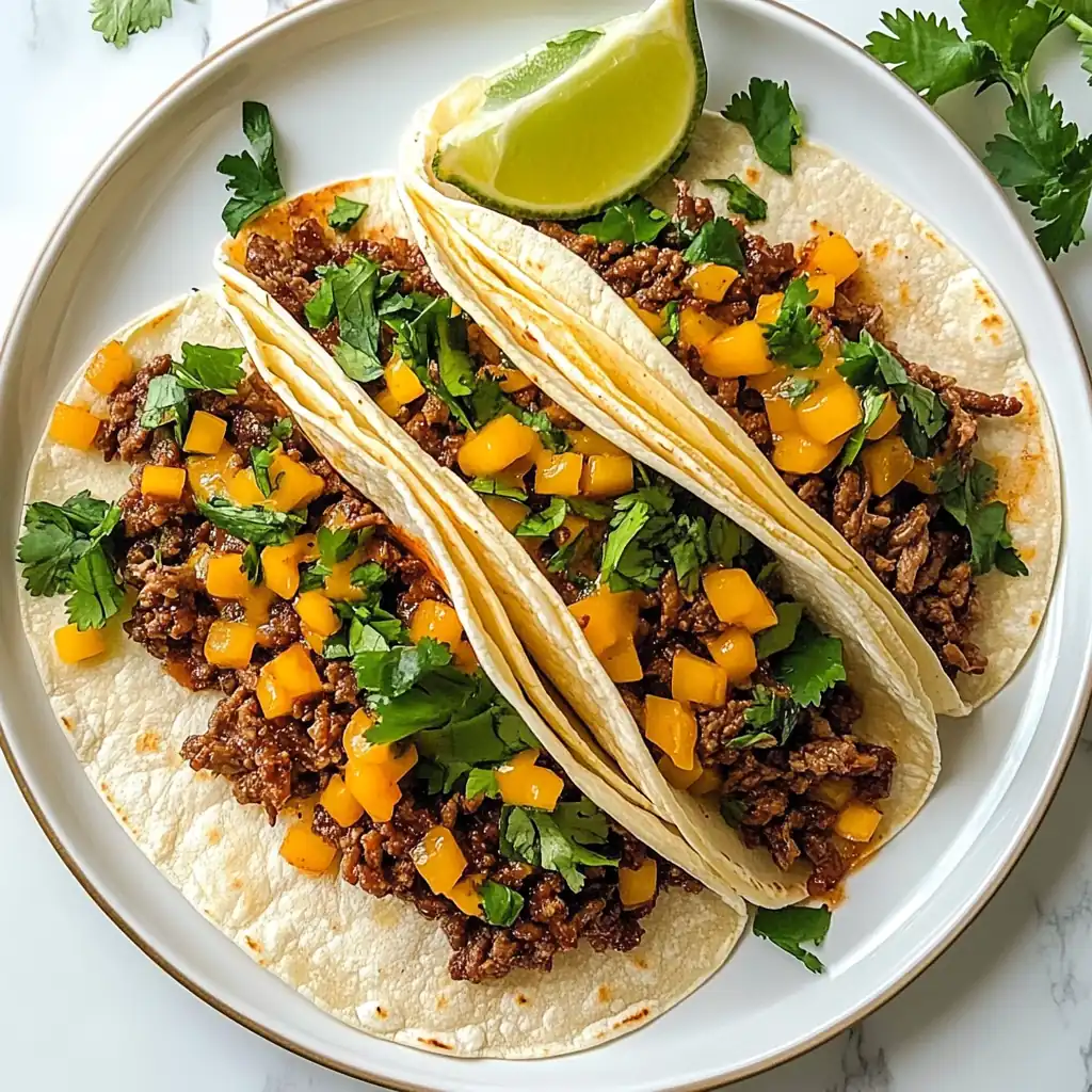 Garlic Butter Honey BBQ Beef Tacos: The Ultimate Fusion Feast