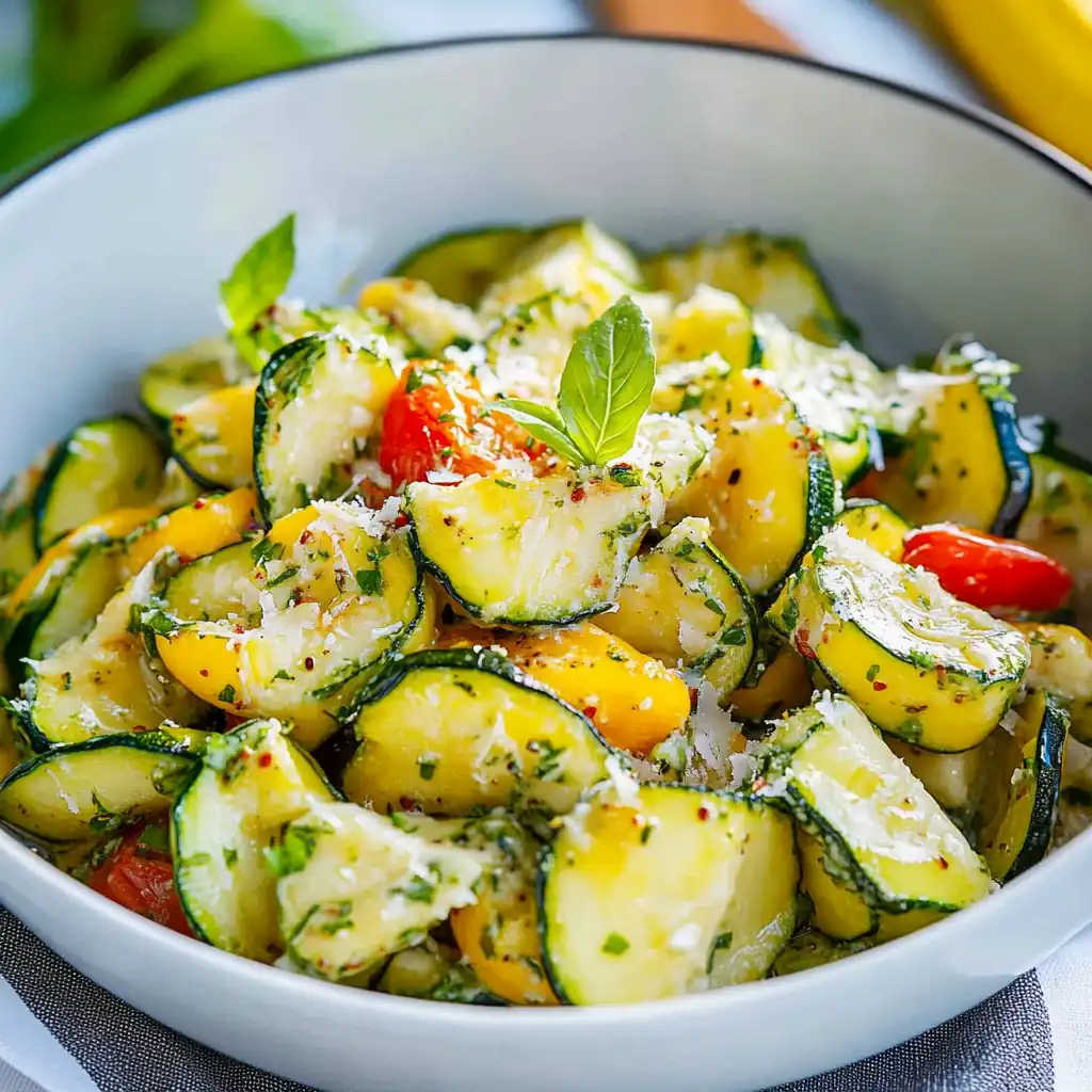 Vibrant Zucchini Salad — Fresh Summer Feast in Minutes