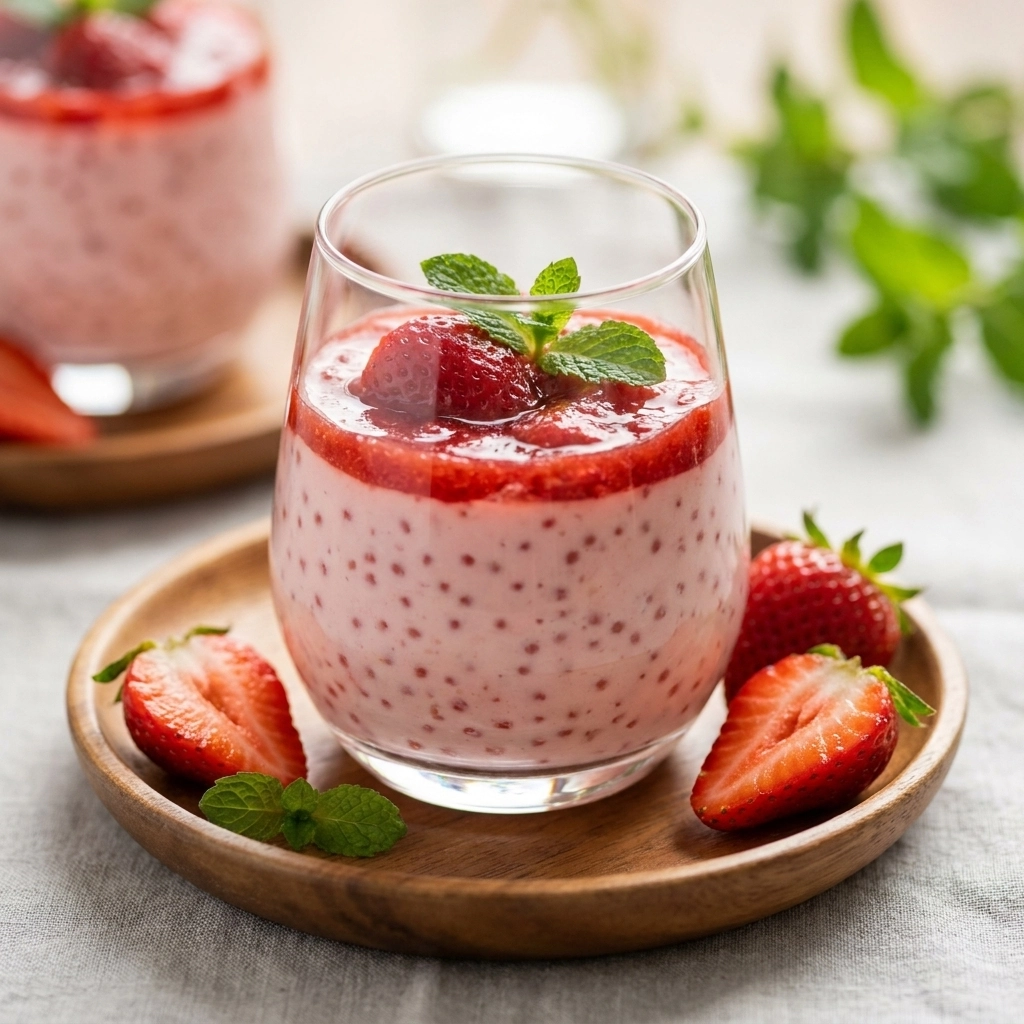 Cool Strawberry Sago Delight — The Ultimate Summer Refreshment