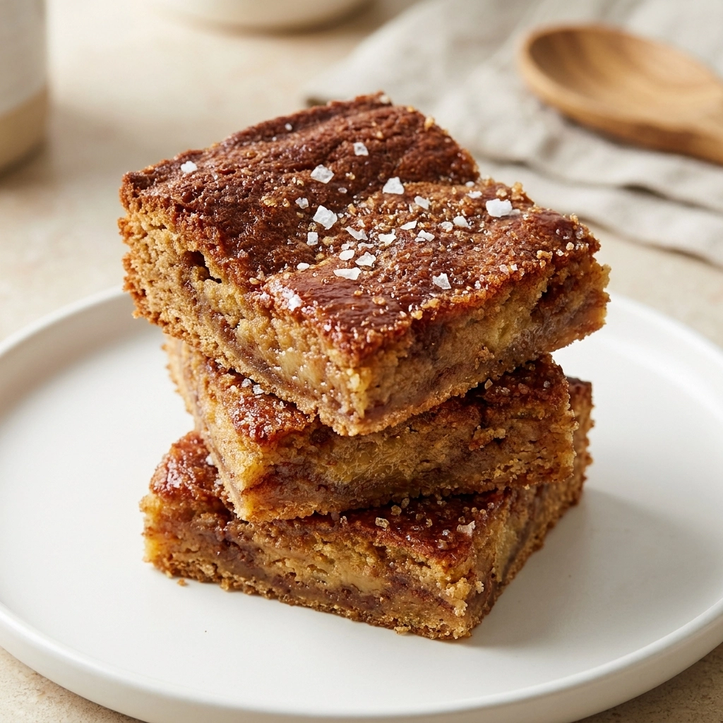 Cinnamon Sugar Blondies Recipe – Easy Cozy Fall Dessert Bars | Best Autumn Treats
