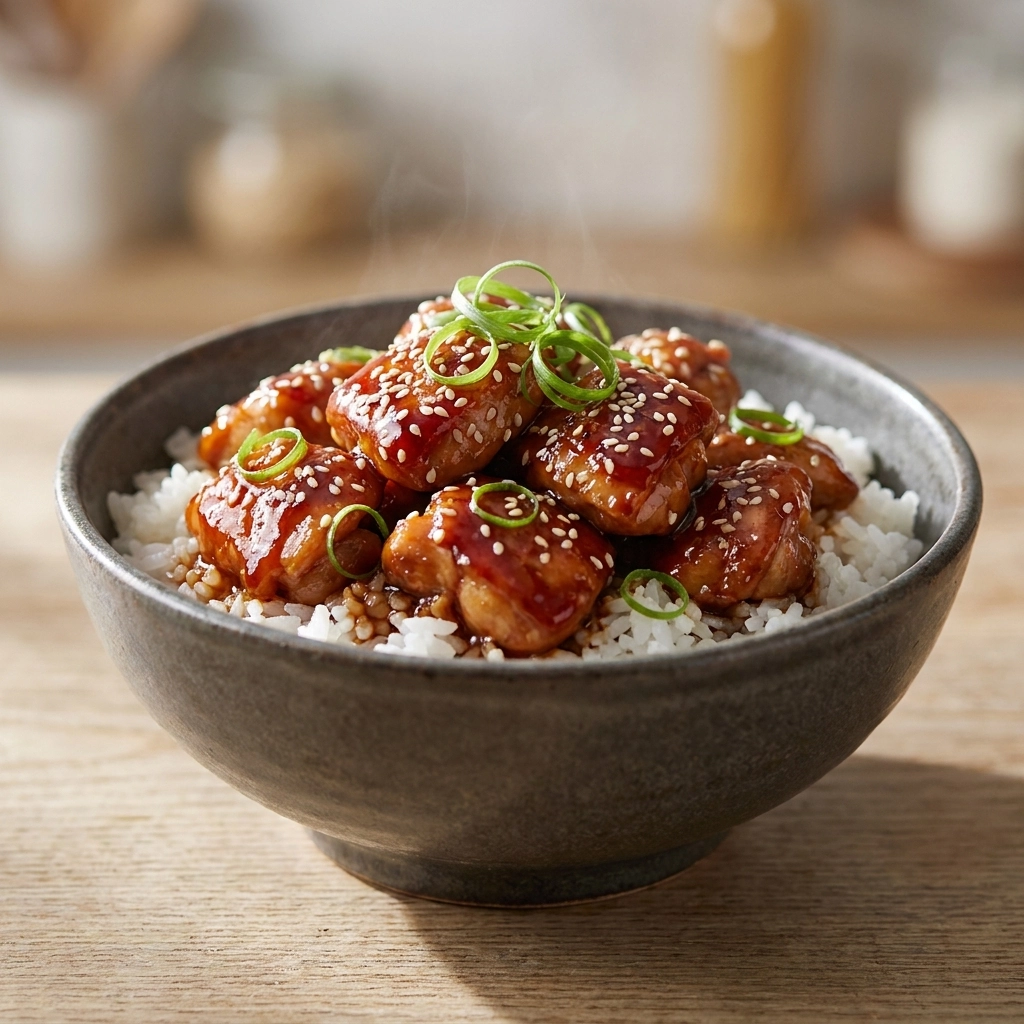 Teriyaki Chicken Dinner Recipe: Easy Sticky Glaze & Fluffy Rice | Quick Weeknight Meal