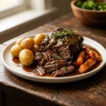 Slow Cooker Pot Roast Recipe: Best Cozy Dinner with Tender Beef & Veggies | Easy Beef Stew