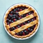 Festive Berry Flag Pie: The Ultimate Summer Celebration Dessert