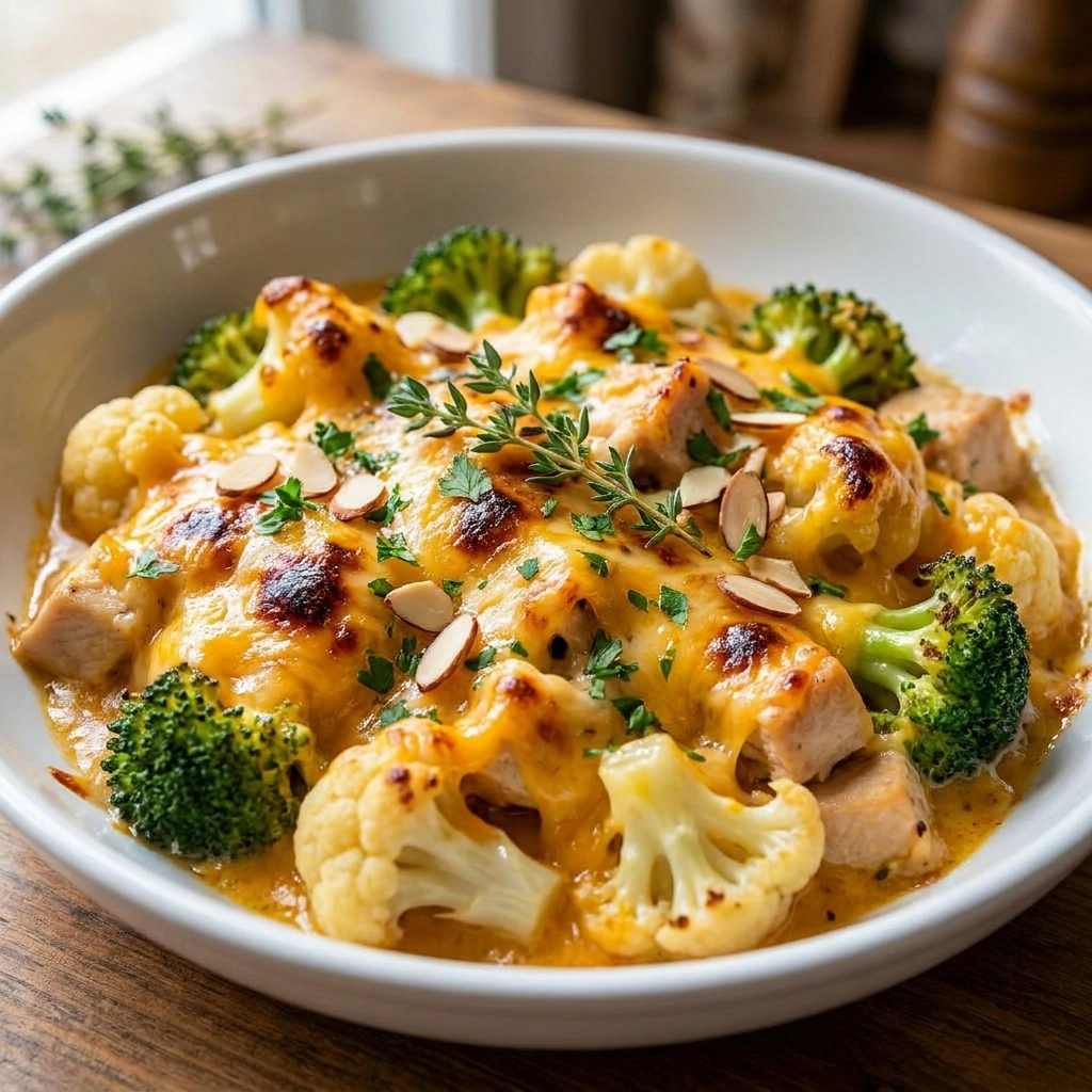 Creamy Low Carb Chicken Casserole | Easy Keto Dinner Casserole Recipe