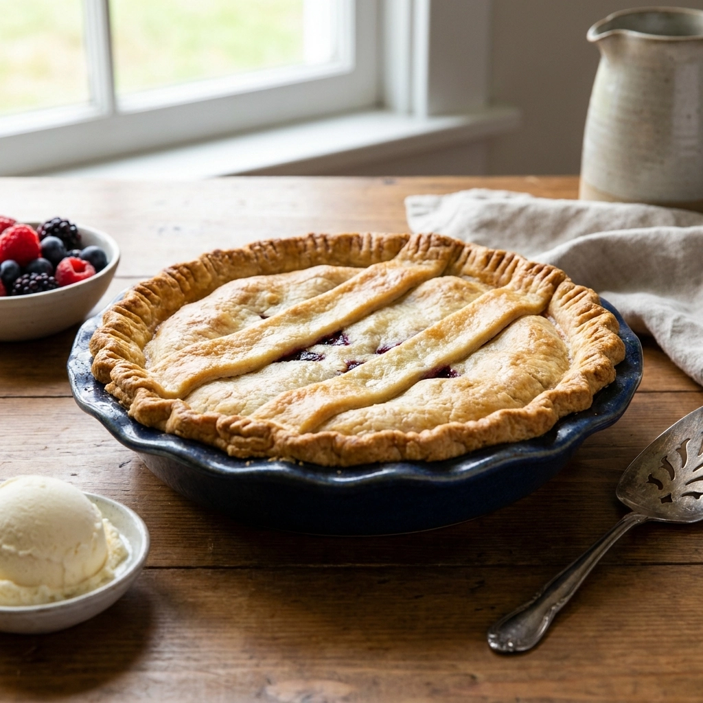 Festive Berry Flag Pie: The Ultimate Summer Celebration Dessert