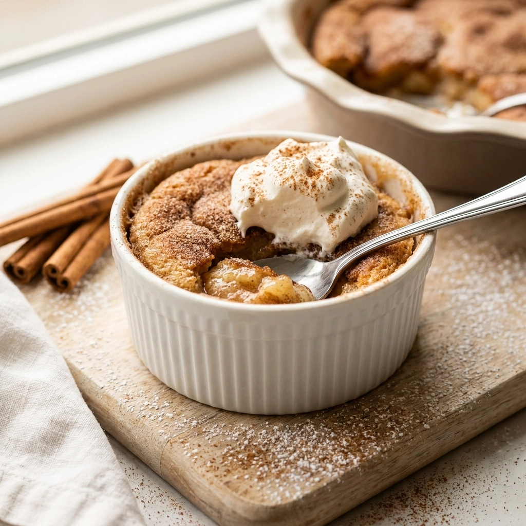 Warm and Cozy Snickerdoodle Cobbler | Easy Cinnamon Sugar Dessert Recipe