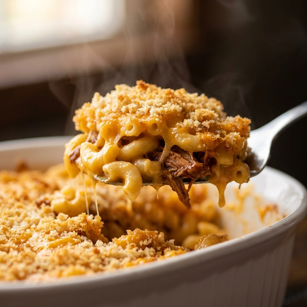 BBQ Chicken Mac and Cheese Casserole Recipe – Easy Family Dinner | Comfort Food Casserole