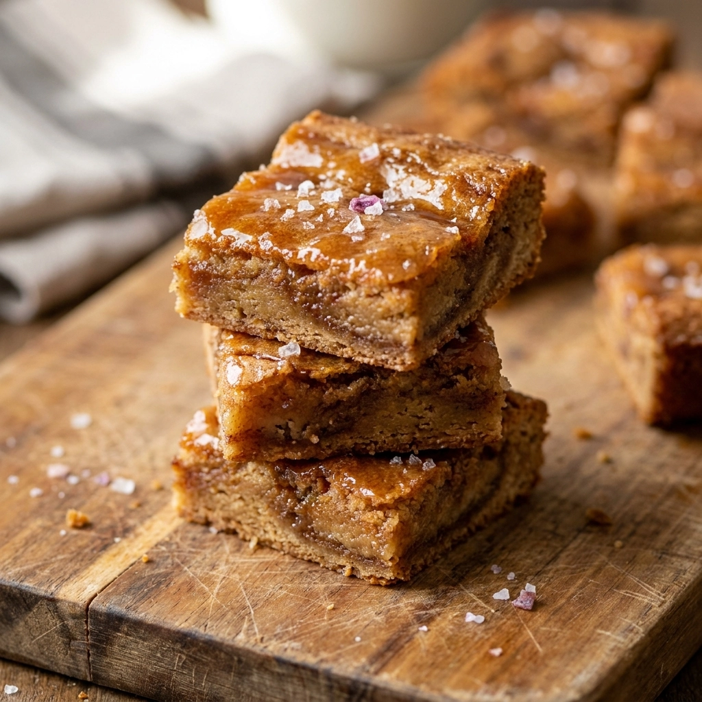 Cinnamon Sugar Blondies Recipe – Easy Cozy Fall Dessert Bars | Best Autumn Treats