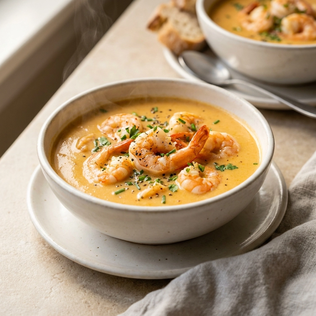 Crab and Shrimp Seafood Bisque: A Warm Hug in a Bowl | Creamy Seafood Soup Recipe
