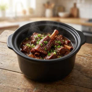 Slow Cooker Teriyaki Lamb: A Fusion Masterpiece | Easy Slow Cooker Lamb Recipe