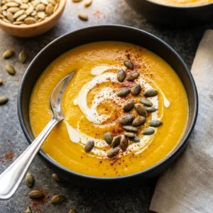Roasted Butternut Squash and Pumpkin Soup: A Golden Autumn Classic | Healthy Fall Soup