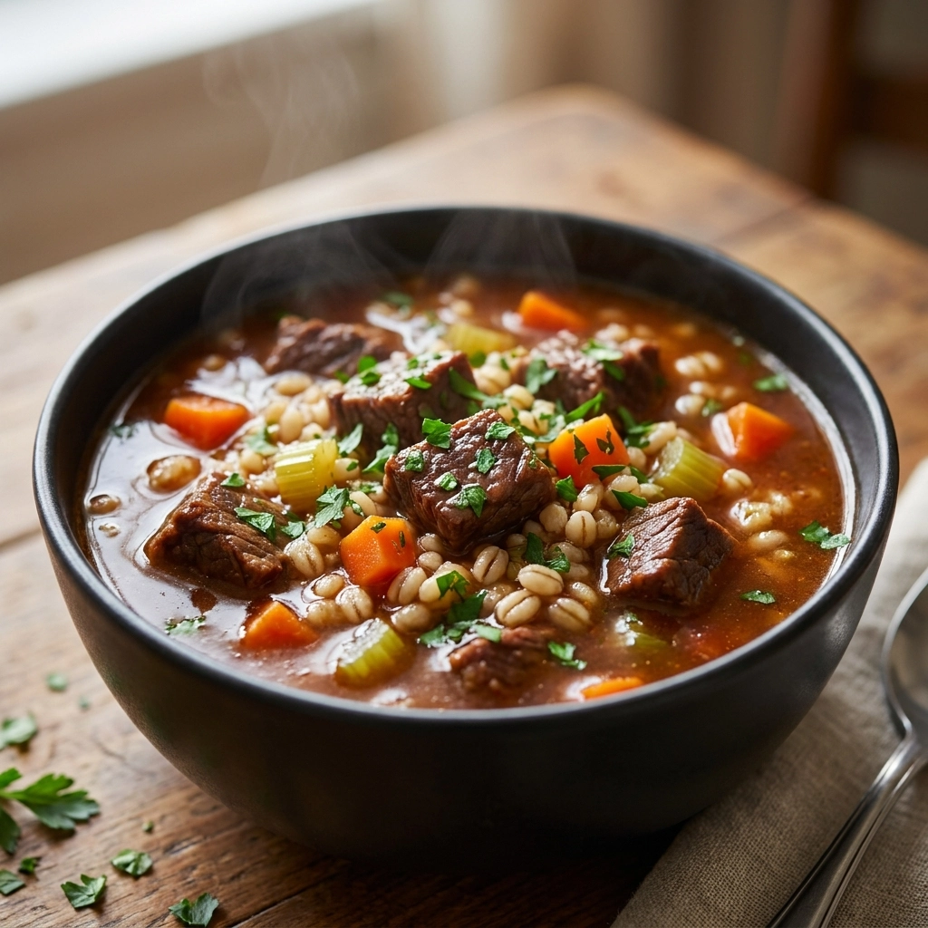 Hearty Beef Barley Soup: The Ultimate Comfort Food Guide | Easy Winter Soup Recipe