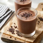 Chocolate Banana Smoothie With Cayenne | Healthy Energy Boosting Breakfast