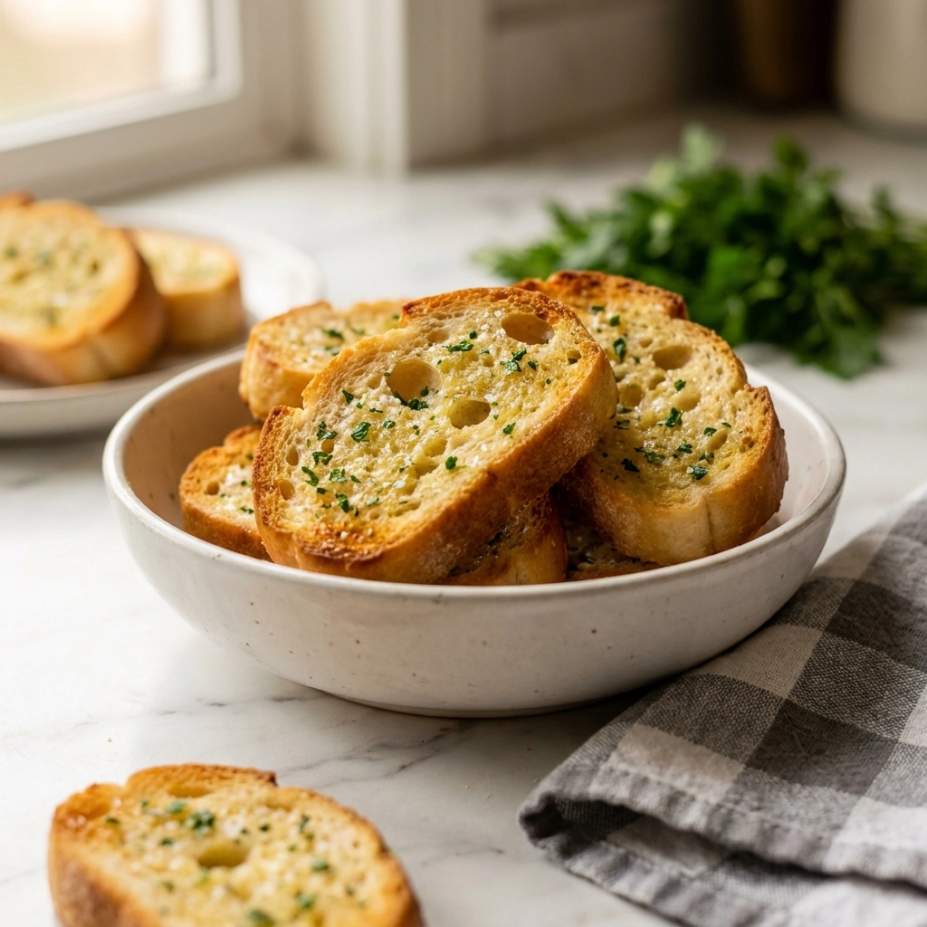 The Ultimate Air Fryer Garlic Bread: A Gourmet Crunch in Minutes | Easy Garlic Bread