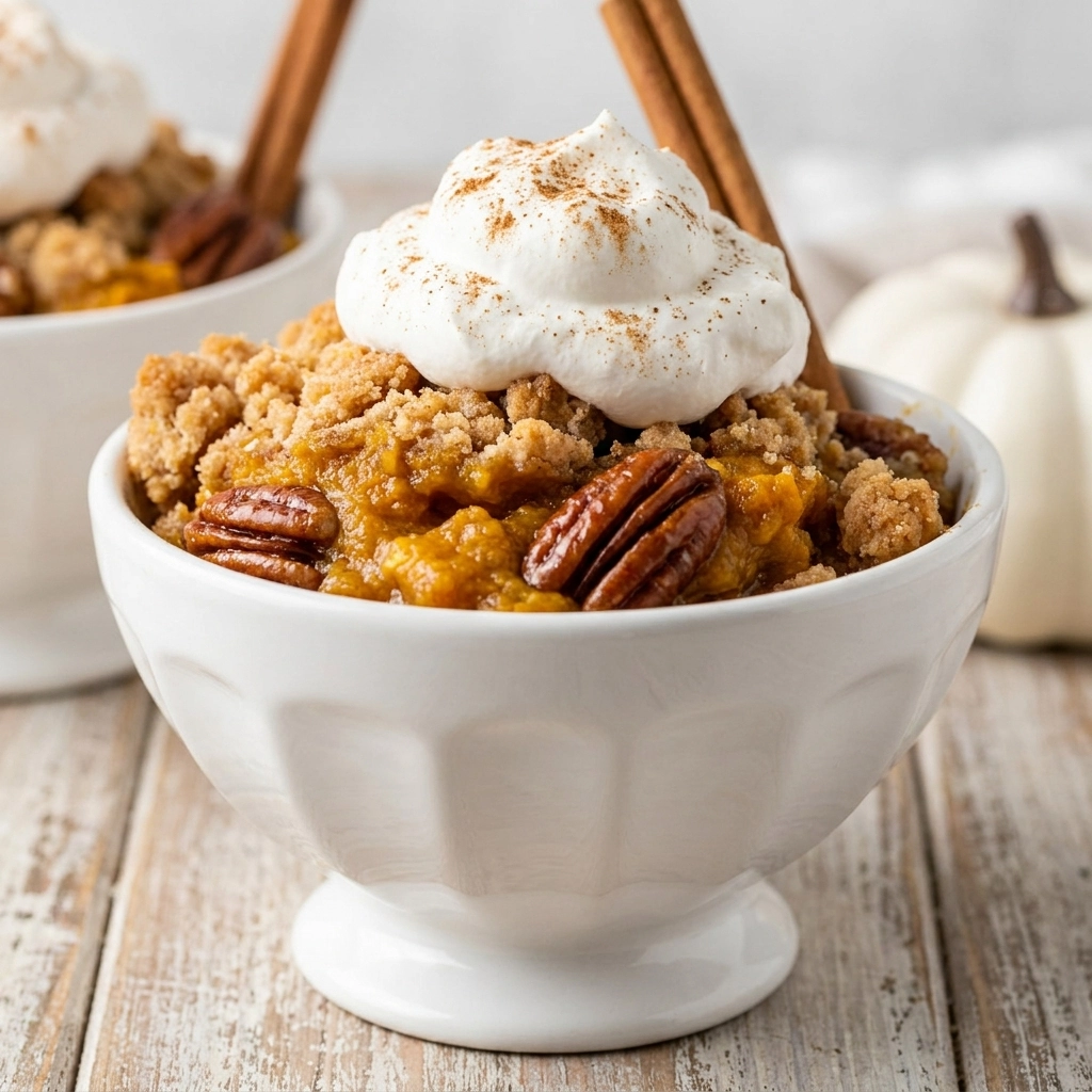 Warm and Cozy Pumpkin Cobbler: The Ultimate Autumn Comfort Dessert | Easy Pumpkin Dessert