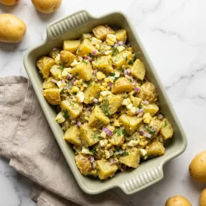 Authentic Amish Potato Salad with Cooked Dressing | Old Fashioned Potato Salad Recipe