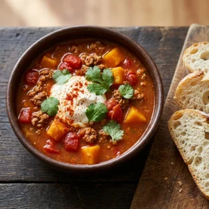 Pumpkin Chorizo Soup: A Flavorful Fall Fusion | Smoky Autumn Soup Recipe
