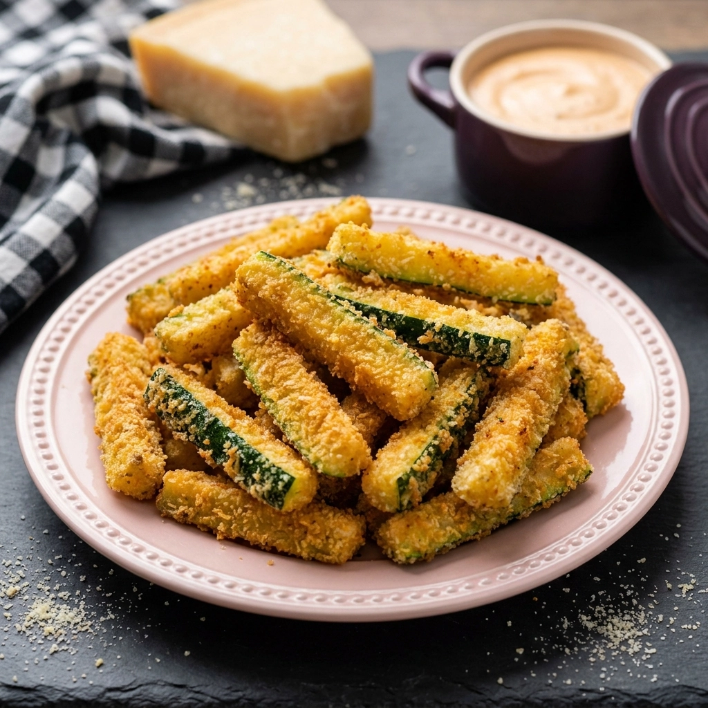The Ultimate Air Fryer Zucchini Fries: Crispy, Golden & Guilt-Free! | Easy Healthy Snacks
