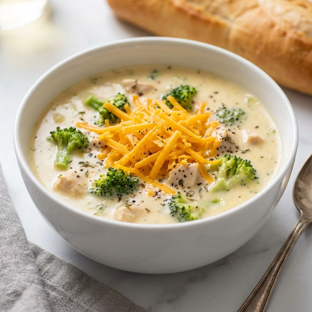 Savory Broccoli Cheese Soup Recipe | Easy Homemade Creamy Broccoli Cheddar Soup