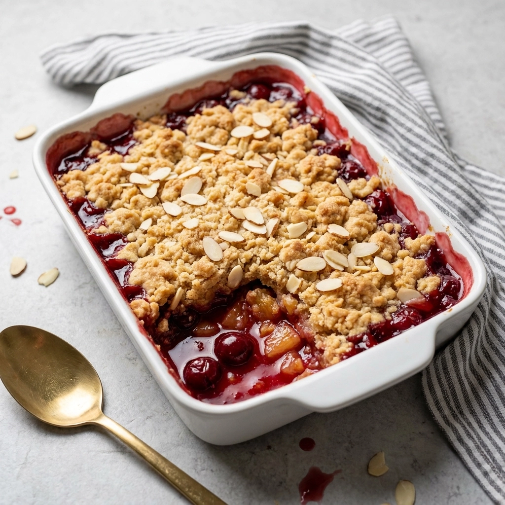 Easy Pineapple Cherry Dump Cake Recipe | Simple Fruit Dessert Cake