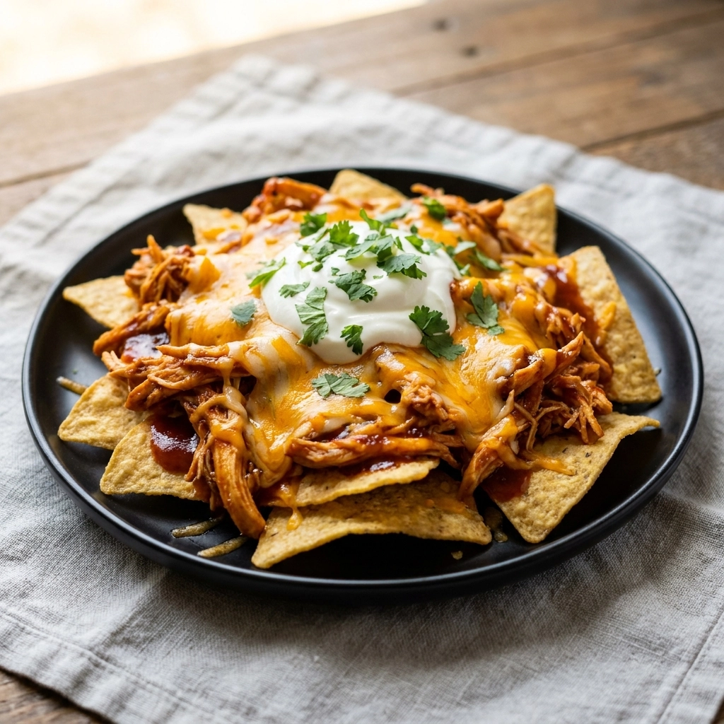 Crockpot Chicken Nachos – The Ultimate Comfort Food | Easy Slow Cooker Appetizer