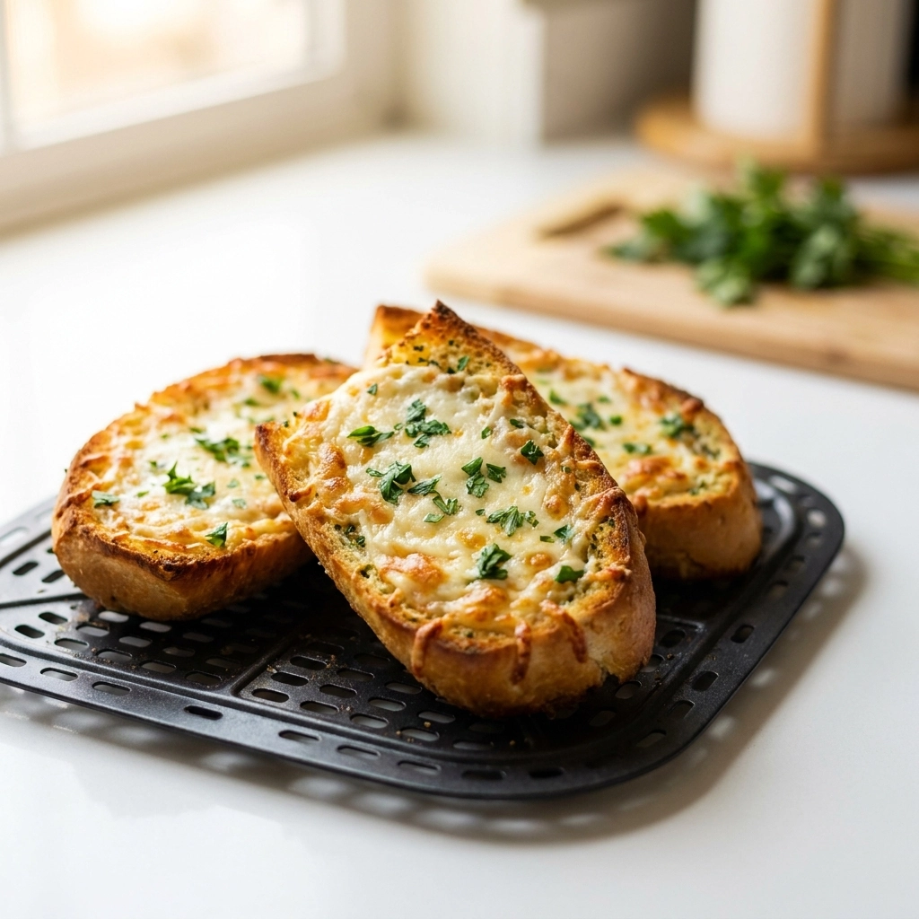 The Ultimate Air Fryer Garlic Bread: A Gourmet Crunch in Minutes | Easy Garlic Bread