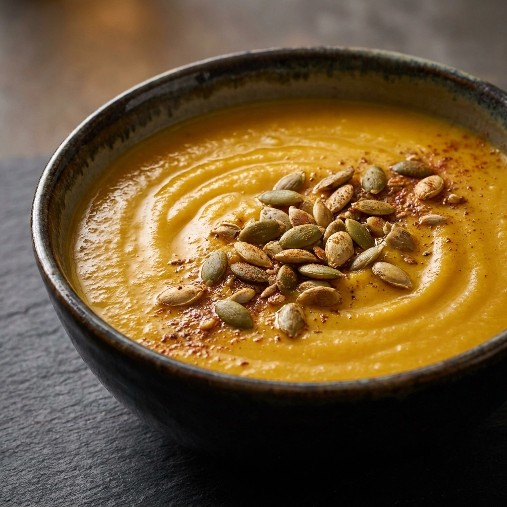 Roasted Butternut Squash and Pumpkin Soup: A Golden Autumn Classic | Healthy Fall Soup