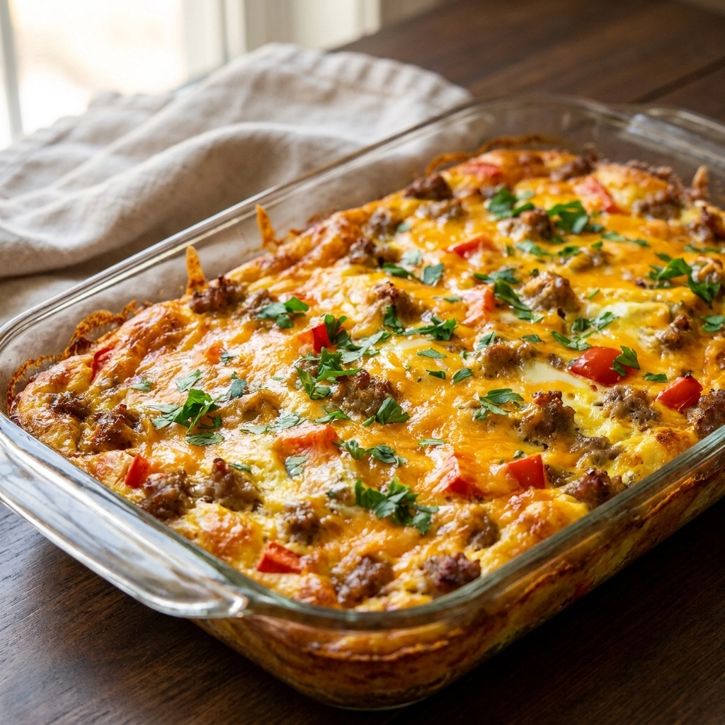 The Definitive Easy Make-Ahead Breakfast Casserole | Best Brunch Casserole Recipe
