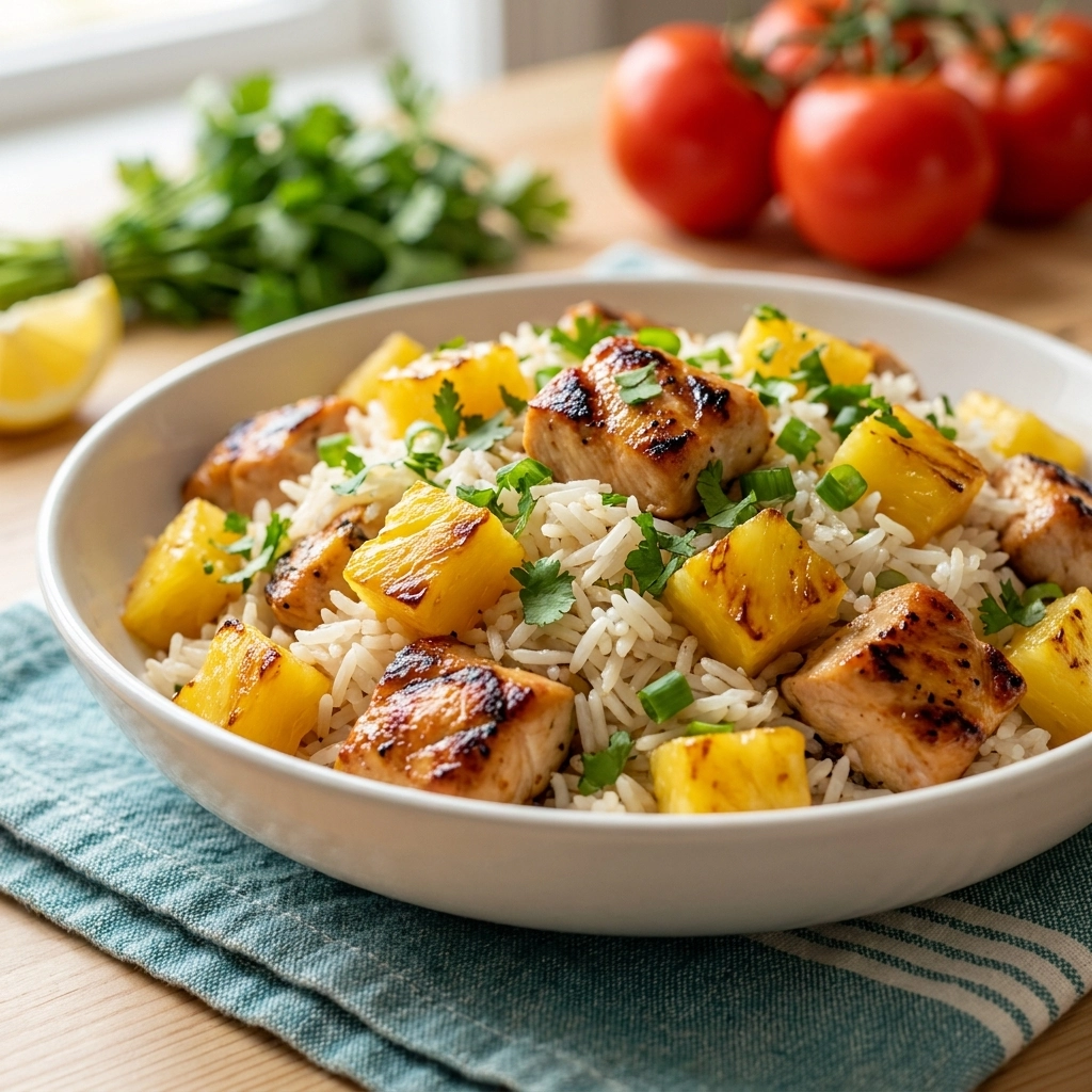 Pineapple Chicken and Rice: A Tropical Culinary Delight | Easy Pineapple Chicken Dinner