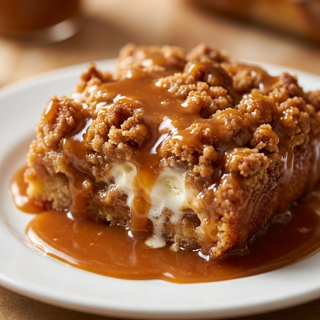 Caramel Apple Cinnamon Roll Dump Cake: A Masterclass in Autumn Comfort | Easy Fall Dessert