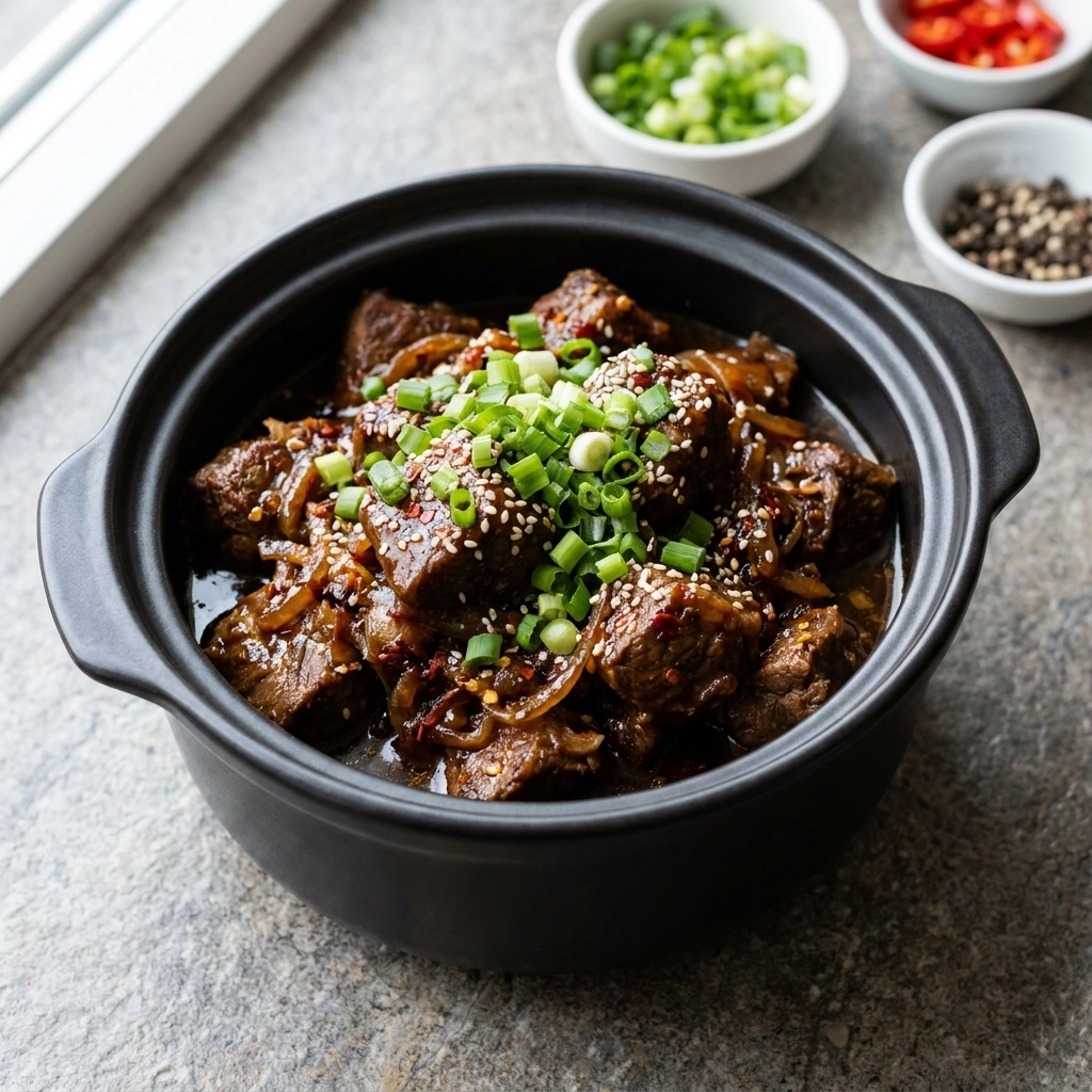 Slow Cooker Teriyaki Lamb: A Fusion Masterpiece | Easy Slow Cooker Lamb Recipe