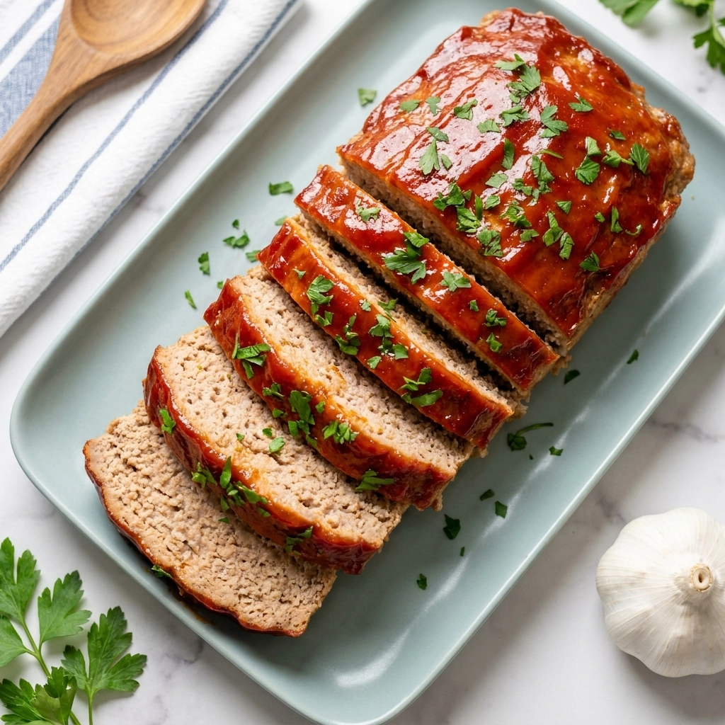 Savory Keto Ground Turkey Meatloaf | Easy Low Carb Dinner Idea