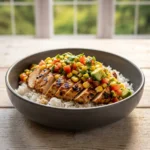 Street Corn Chicken Rice Bowl: Bold Mexican Flavors in One Dish | Easy Dinner Idea