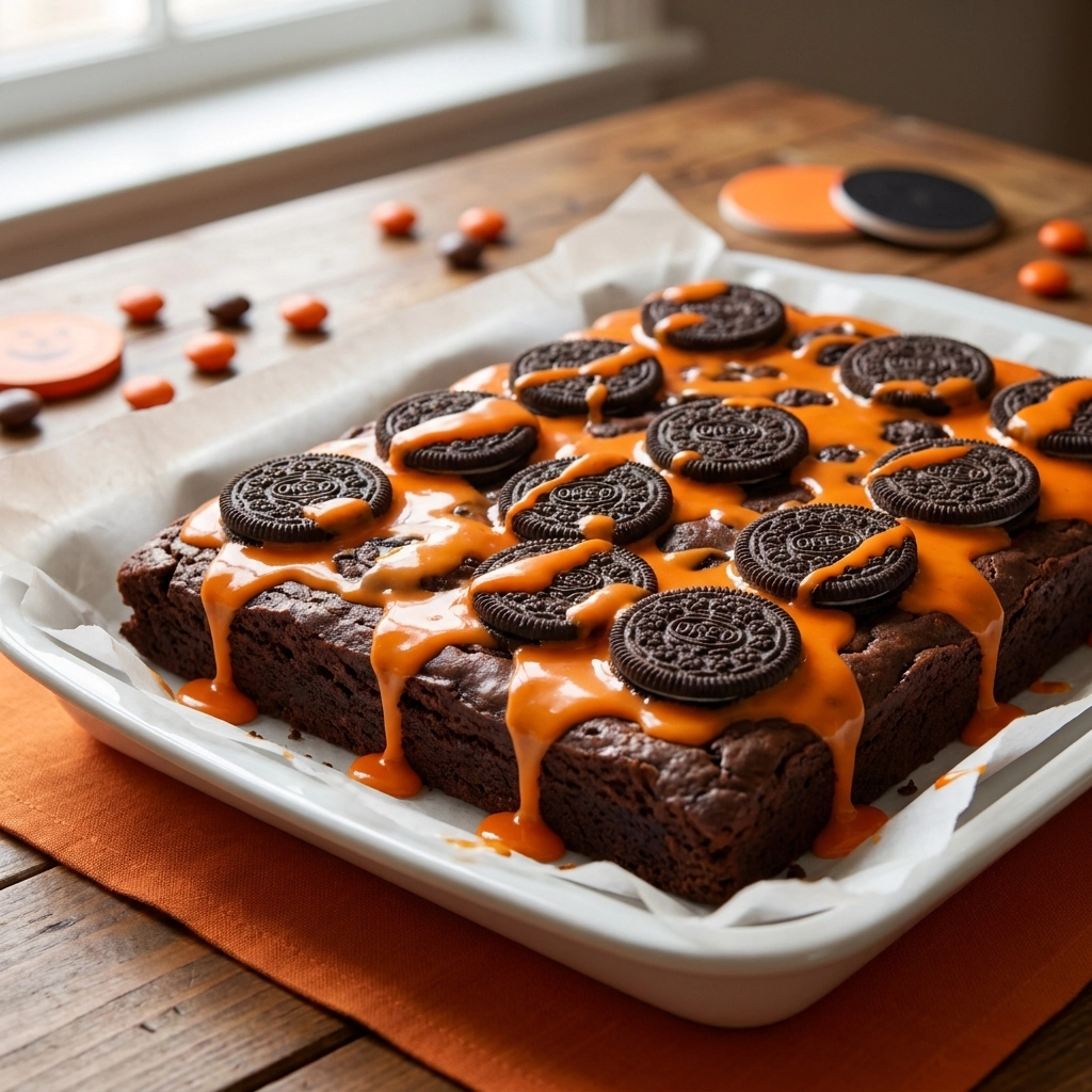 The Best Halloween Oreo Brownies Recipe for Spooky Fun! | Easy Halloween Treats