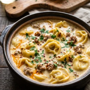 The Ultimate Creamy Alfredo Lasagna Soup | Easy Comfort Food Dinner Idea