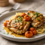 Buttery Garlic Chicken: A Golden Pan-Seared Classic | Easy Garlic Chicken Dinner