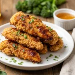 Crispy Air Fryer Cracker Barrel Chicken Tenderloins | Easy Homemade Chicken Strips