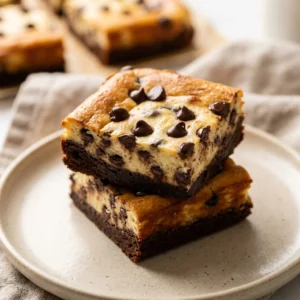 Creamy Chocolate Chip Cheesecake Bars | Easy Dessert Recipe for Parties