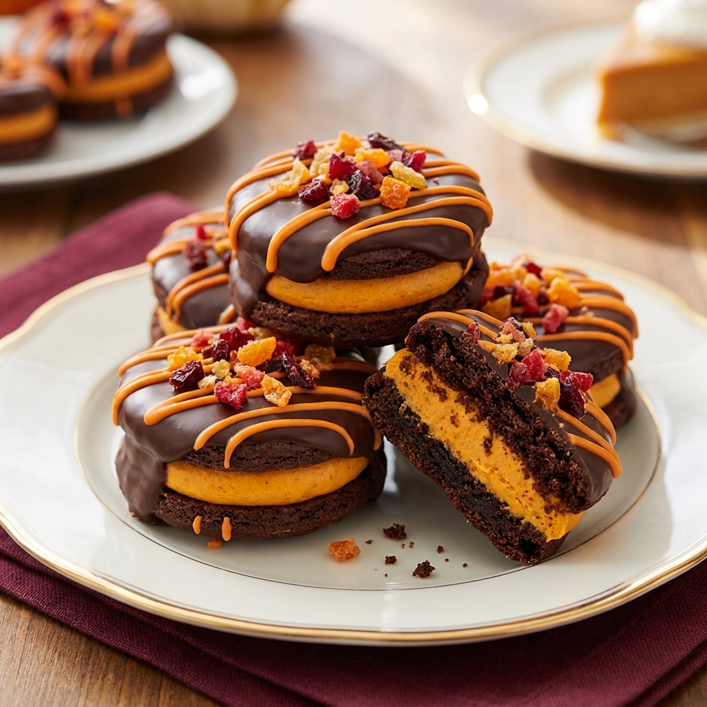 Irresistible Fall Chocolate Covered Oreo Cookies Recipe | Easy Autumn Dessert Ideas