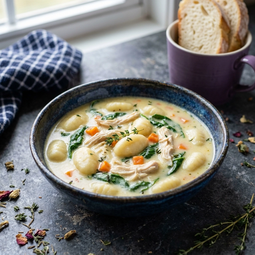 Instant Pot Chicken Gnocchi Soup: The Ultimate Comfort Bowl | Easy Dinner Idea