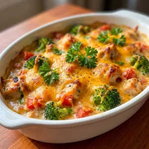 The Ultimate Low-Carb Chicken Casserole for Cozy Nights | Easy Keto Dinner Idea
