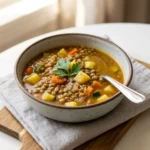Cozy Lentil Soup Recipe – A Warm Hug in a Bowl | Healthy Vegan Soup