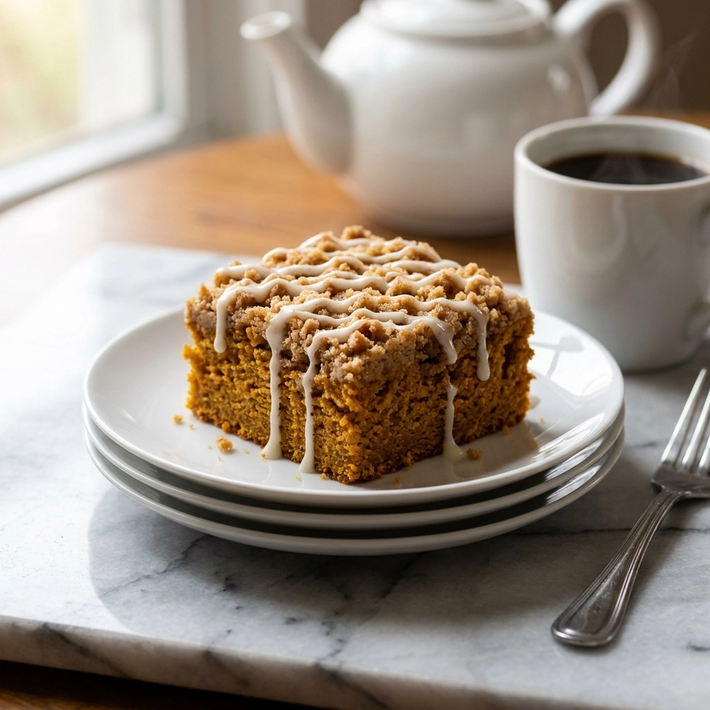Pumpkin Crumb Coffee Cake: The Ultimate Autumn Morning Treat | Easy Fall Breakfast
