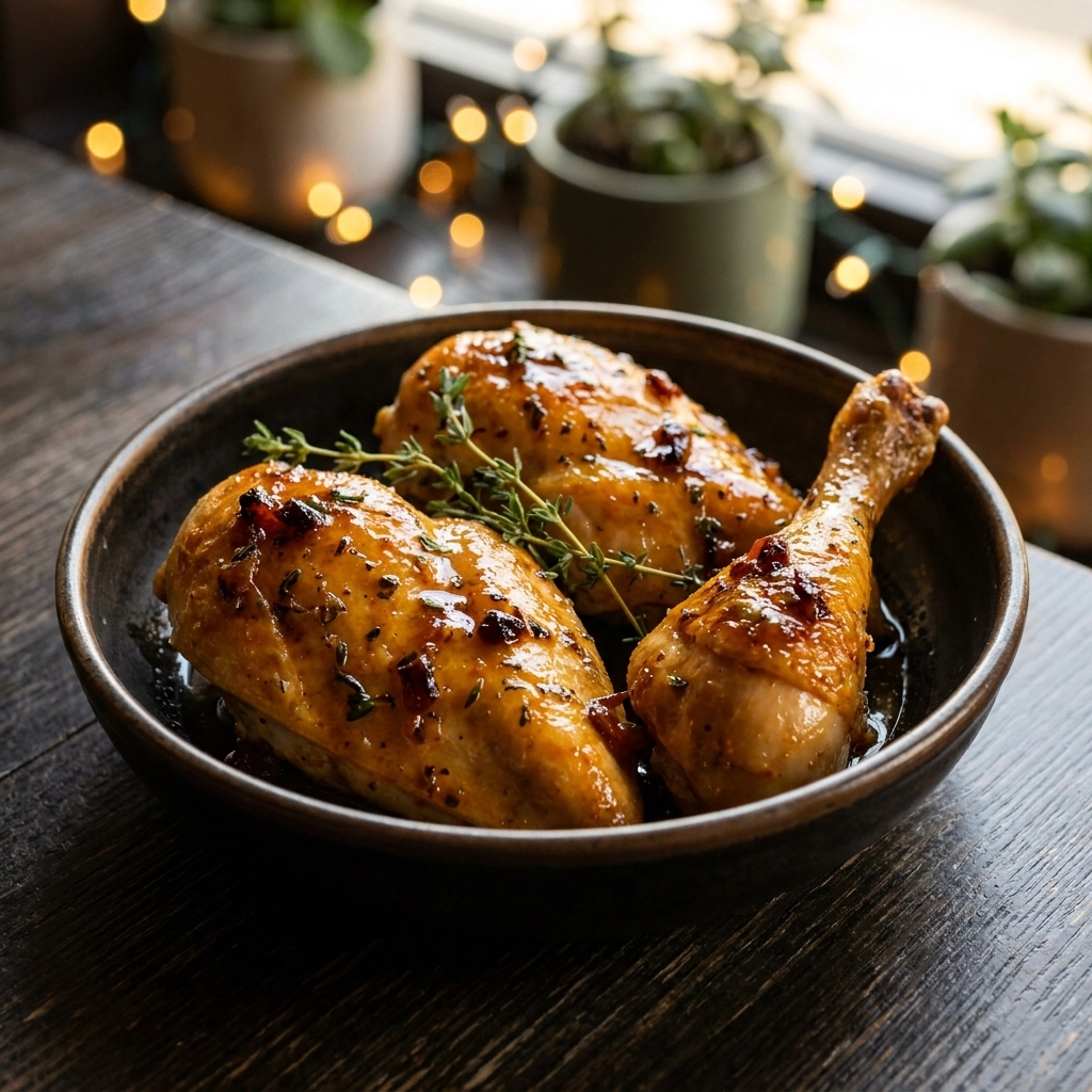 Perfect Spicy Honey Whole Roasted Chicken Recipe | Easy Roast Chicken Dinner