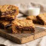 Ultimate Peanut Butter Chocolate Chip Cookie Bars | Easy Dessert Bar Recipe