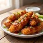 Crispy Buffalo Chicken Tenders Recipe | Easy Game Day Appetizer Ideas