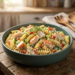 Creamy Crab Pasta Salad with a Zesty Twist | Easy Seafood Pasta Salad Recipe