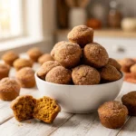 Mini Cinnamon Sugar Pumpkin Muffins | Easy Fall Baking Recipes