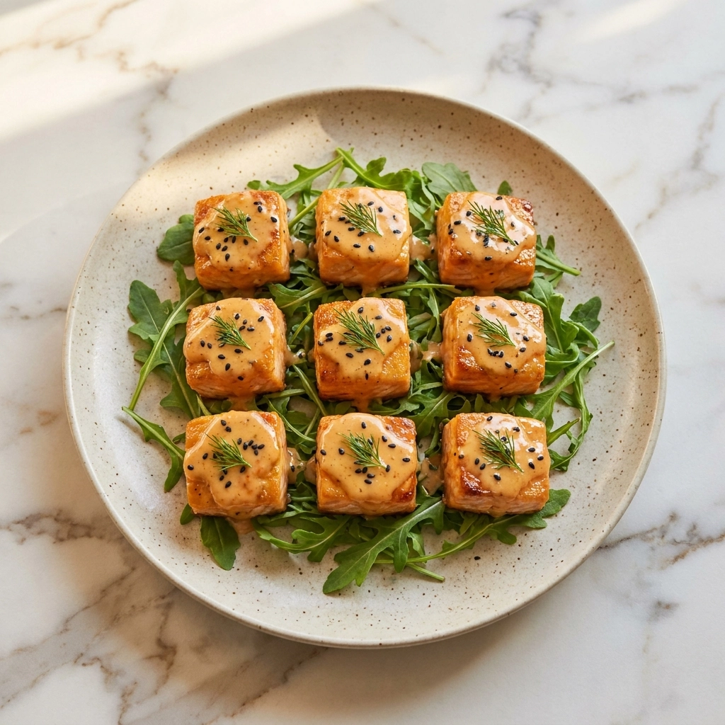Crispy Bang Bang Salmon Bites | Easy Spicy Seafood Appetizer Recipe